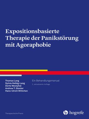 cover image of Expositionsbasierte Therapie der Panikstörung mit Agoraphobie